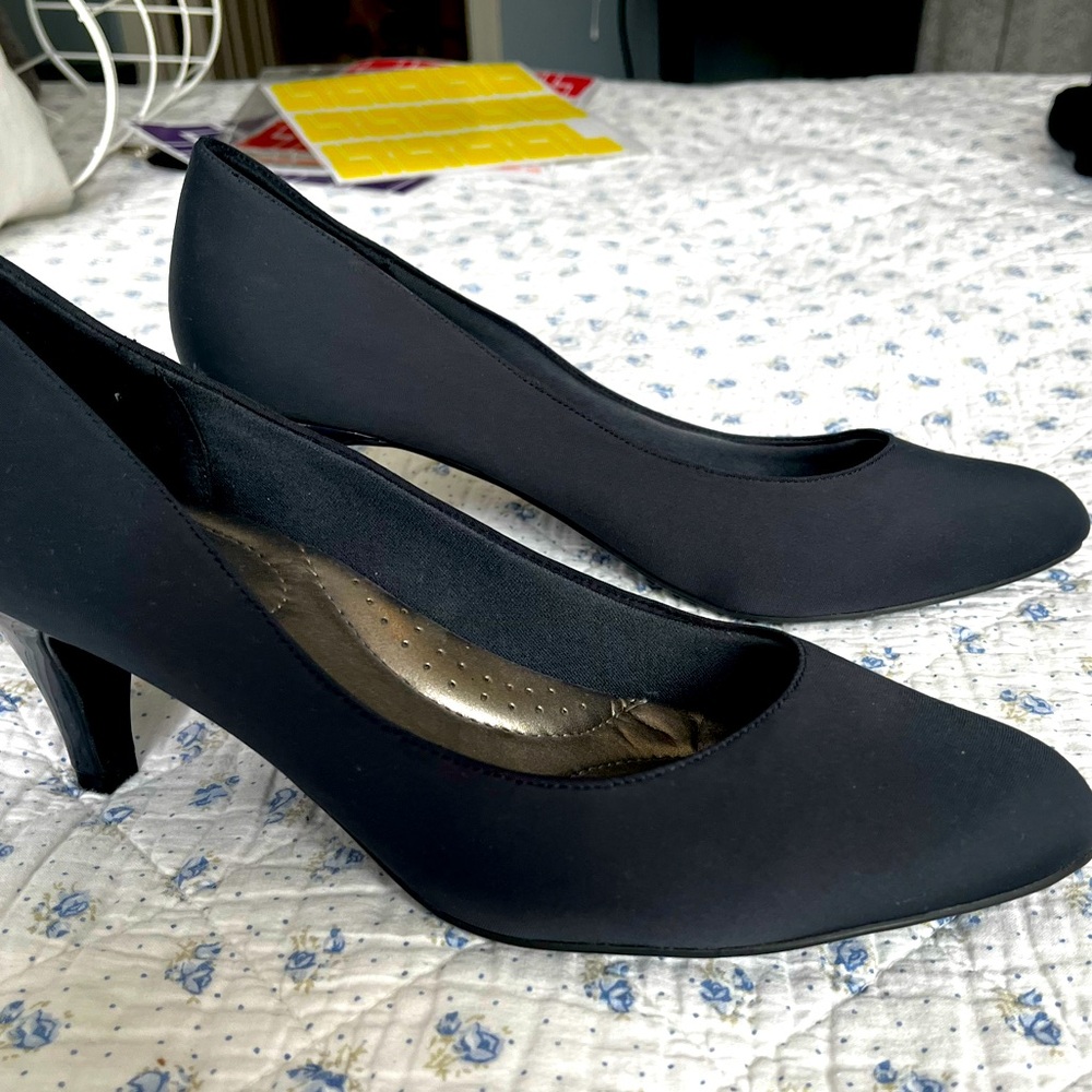 Abella Navy Blue Pumps